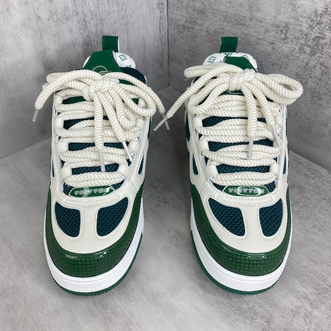 Skate Sneaker Green Luxury