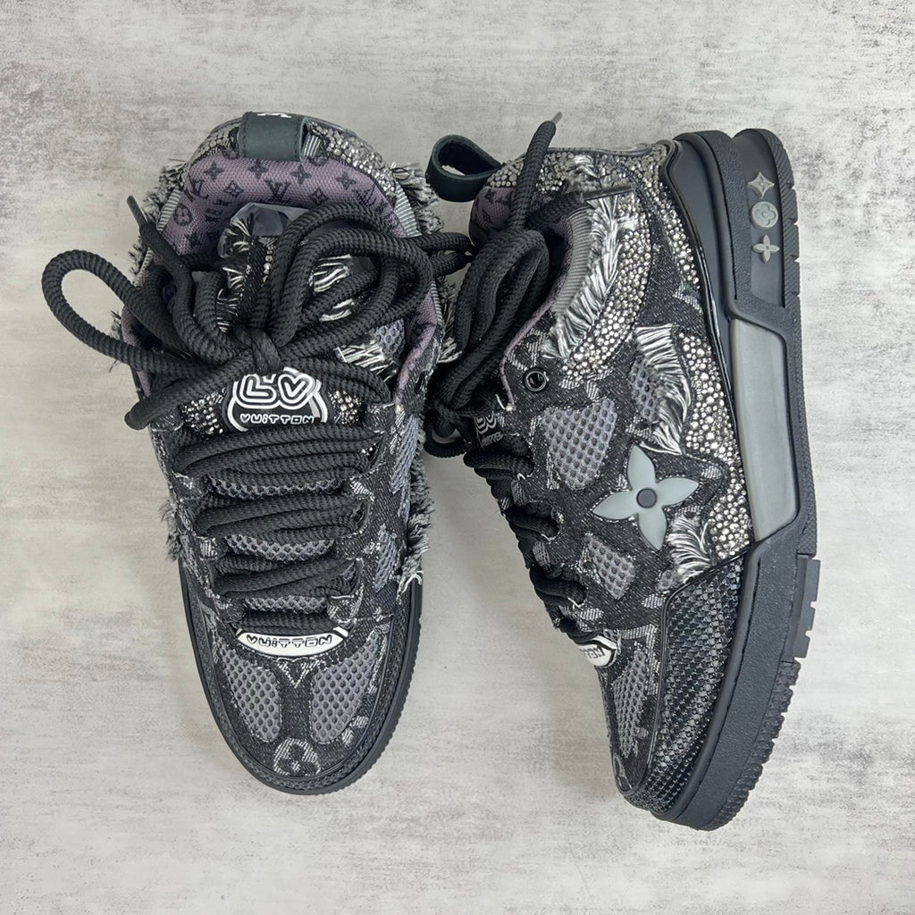 Skate Sneaker Black & White